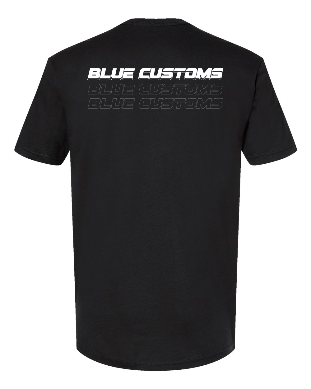 Blue Customs - fitted short sleeve T Shirt